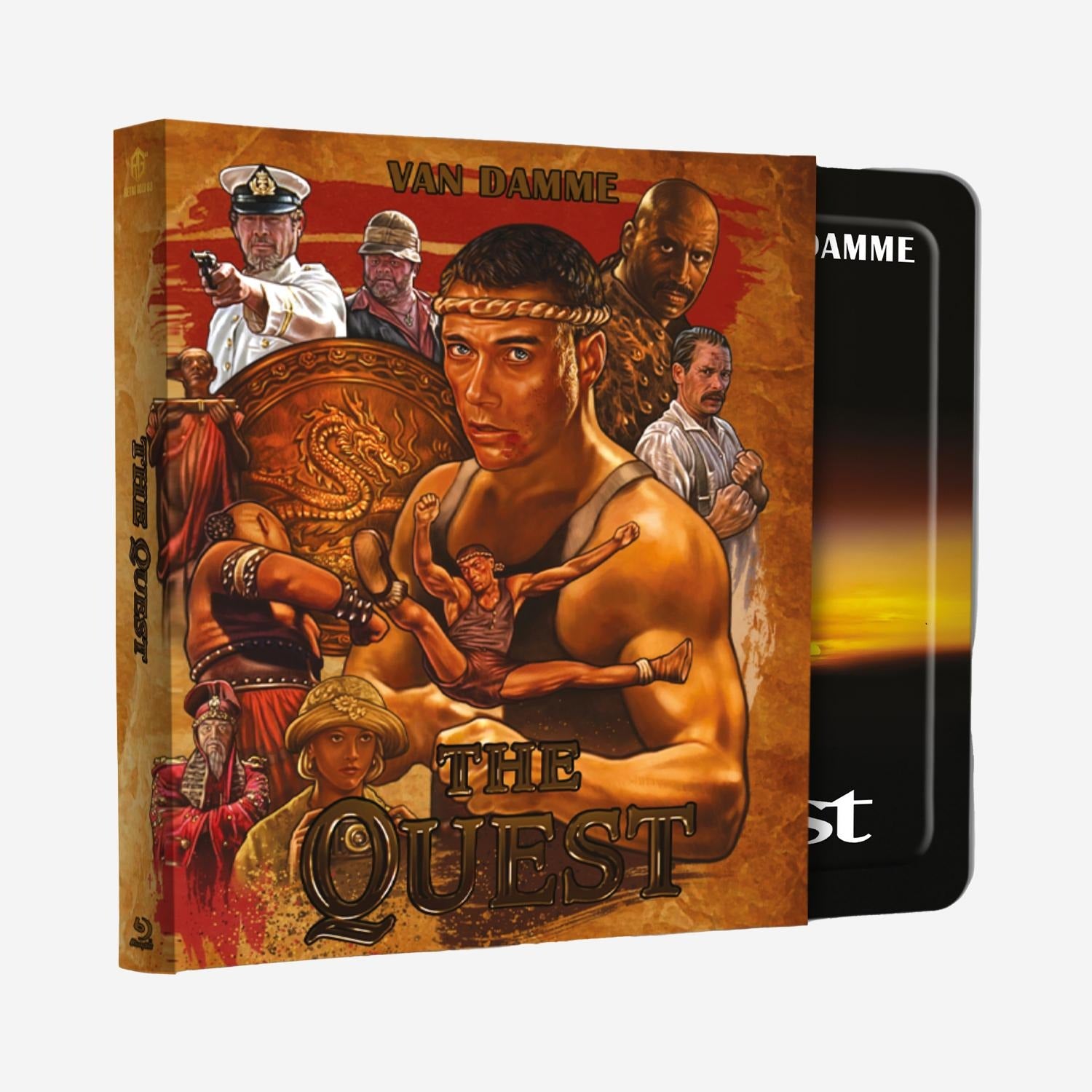 The Quest Steel Book mit Prägung Variante C mit Schuber