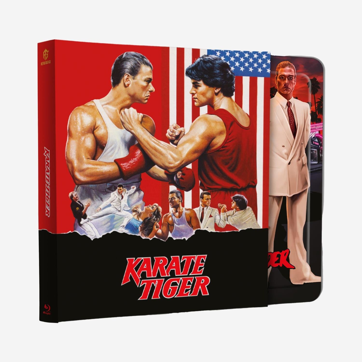Karate Tiger Steelbook with embossing, variant C, with slipcase