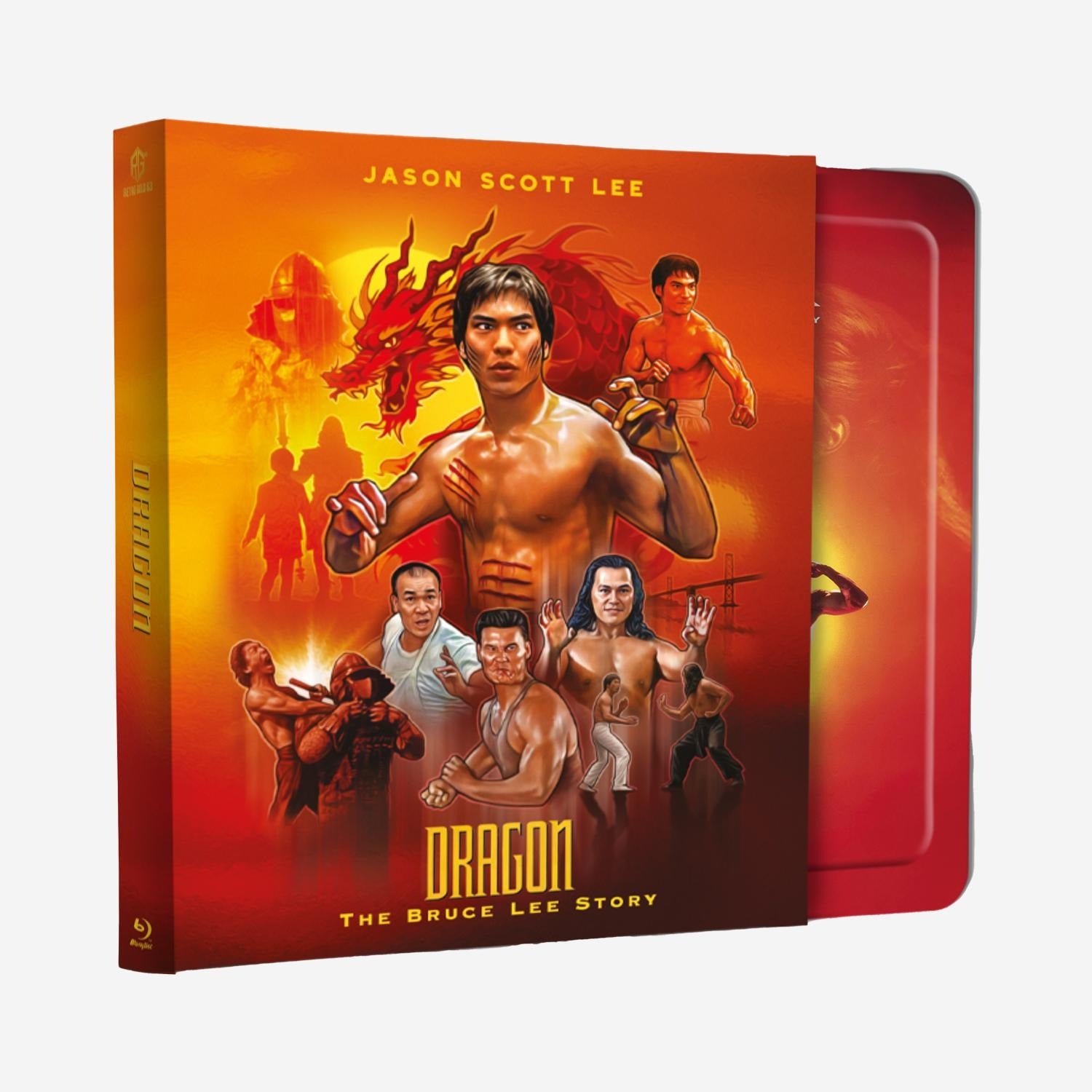 Dragon: The Bruce Lee Story Steelbook with Embossing, Variant C, with Slipcase