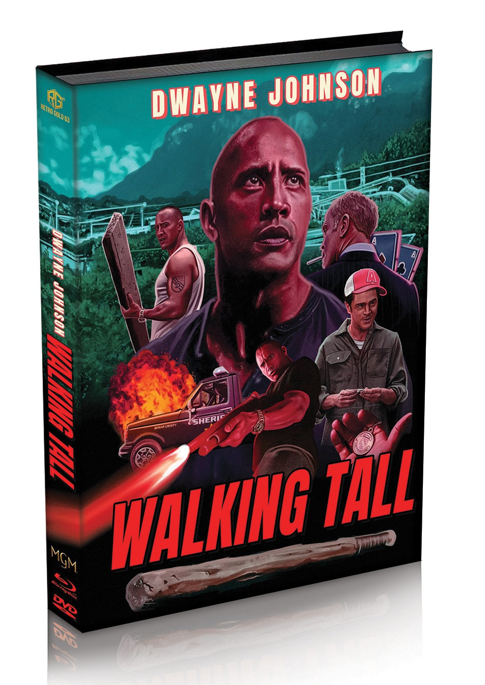 Walking Tall Mediabook Wattiert Cover B