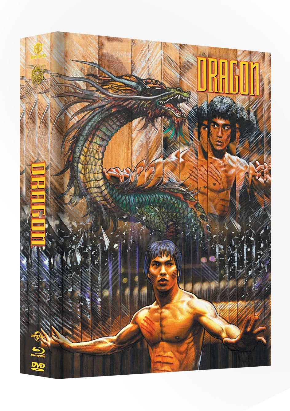 Dragon: The Bruce Lee Story - Year of the Dragon Edition - Mega Mediabook Cover A
