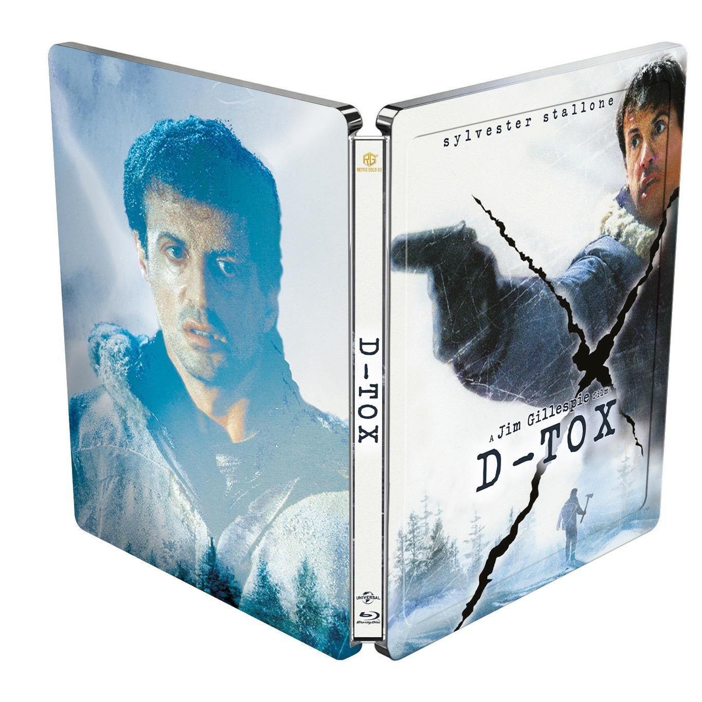 D-Tox Steel Book mit Prägung Variante A mit Quarterslip