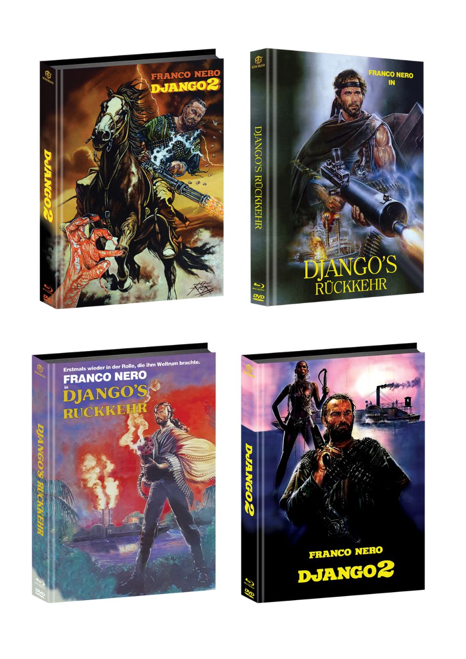 Django 2 Mediabook Padded Cover A,B,C,D