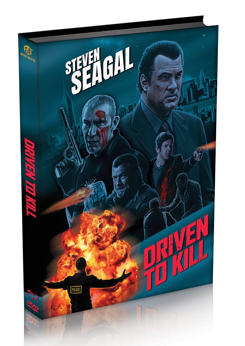 Driven to Kill Mediabook Wattiert Cover D