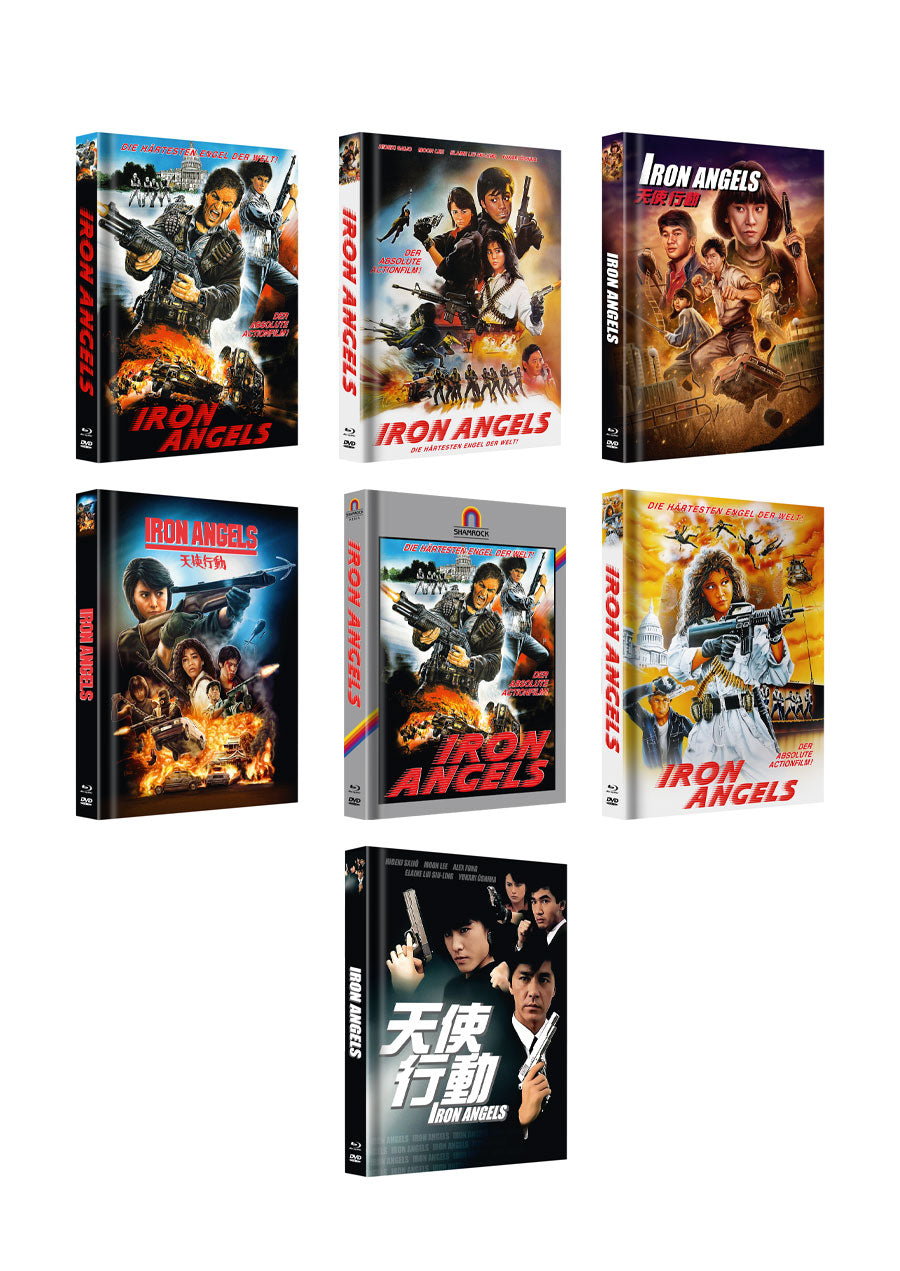 Iron Angels Mediabook Unpadded Cover A,B,C,D,E,F,G