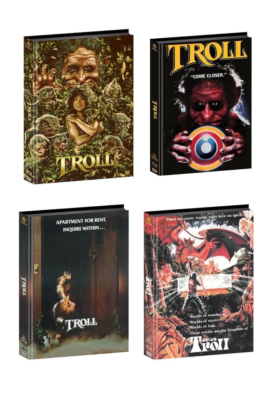 Troll Mediabook Cover A, B, C, D