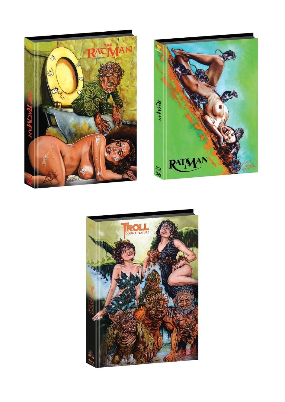 Rick Melton - Troll - Ratman - Set of 3