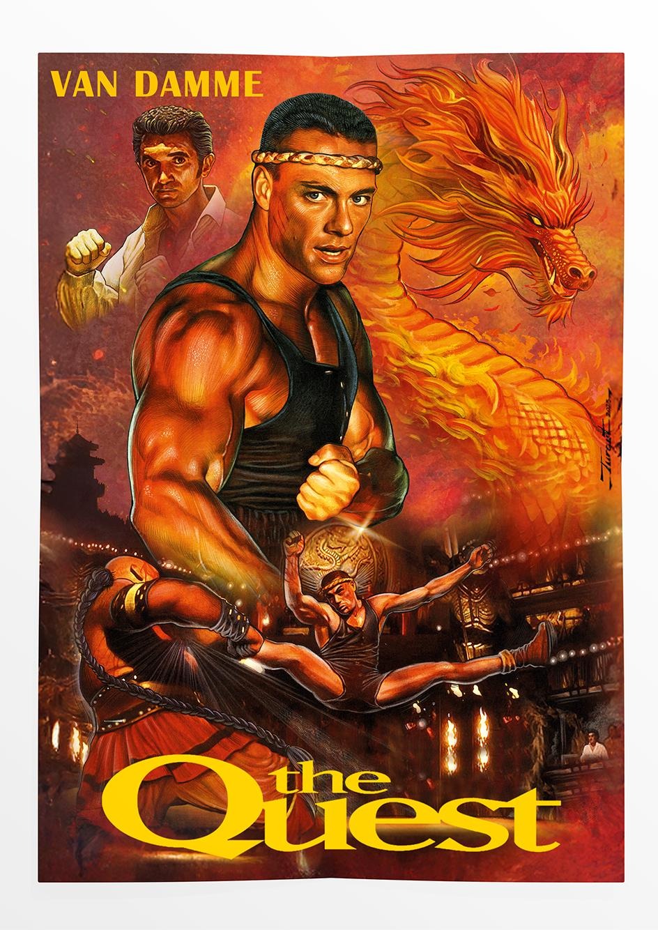 The Quest Year of the Dragon Edition Mega Mediabook Cover D