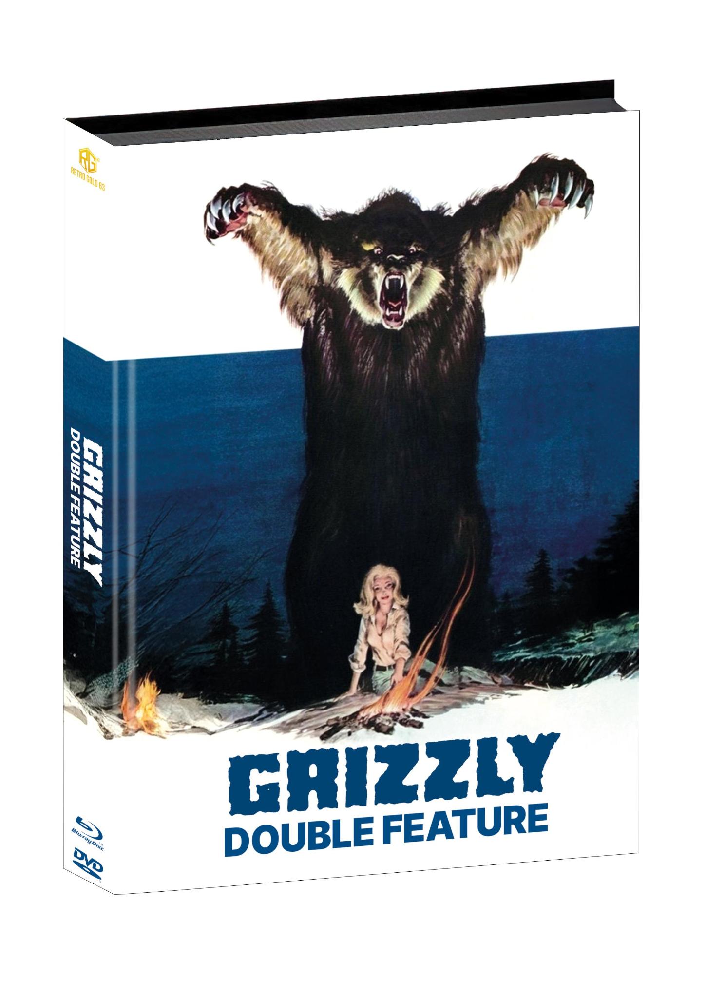 Grizzly Double Feature Mediabook Padded 3 Disc Edition Cover A