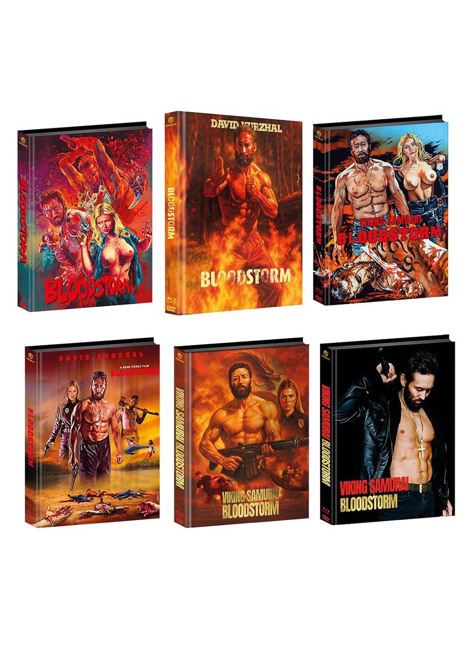 Bloodstorm (2025) Mediabook Cover A,B,C,D,E,F