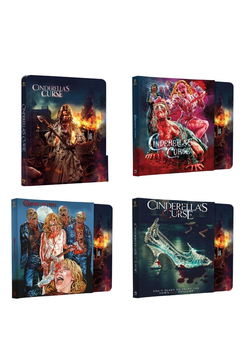Cinderella's Curse Steel Book Set mit Prägung Variante A,B,C,D