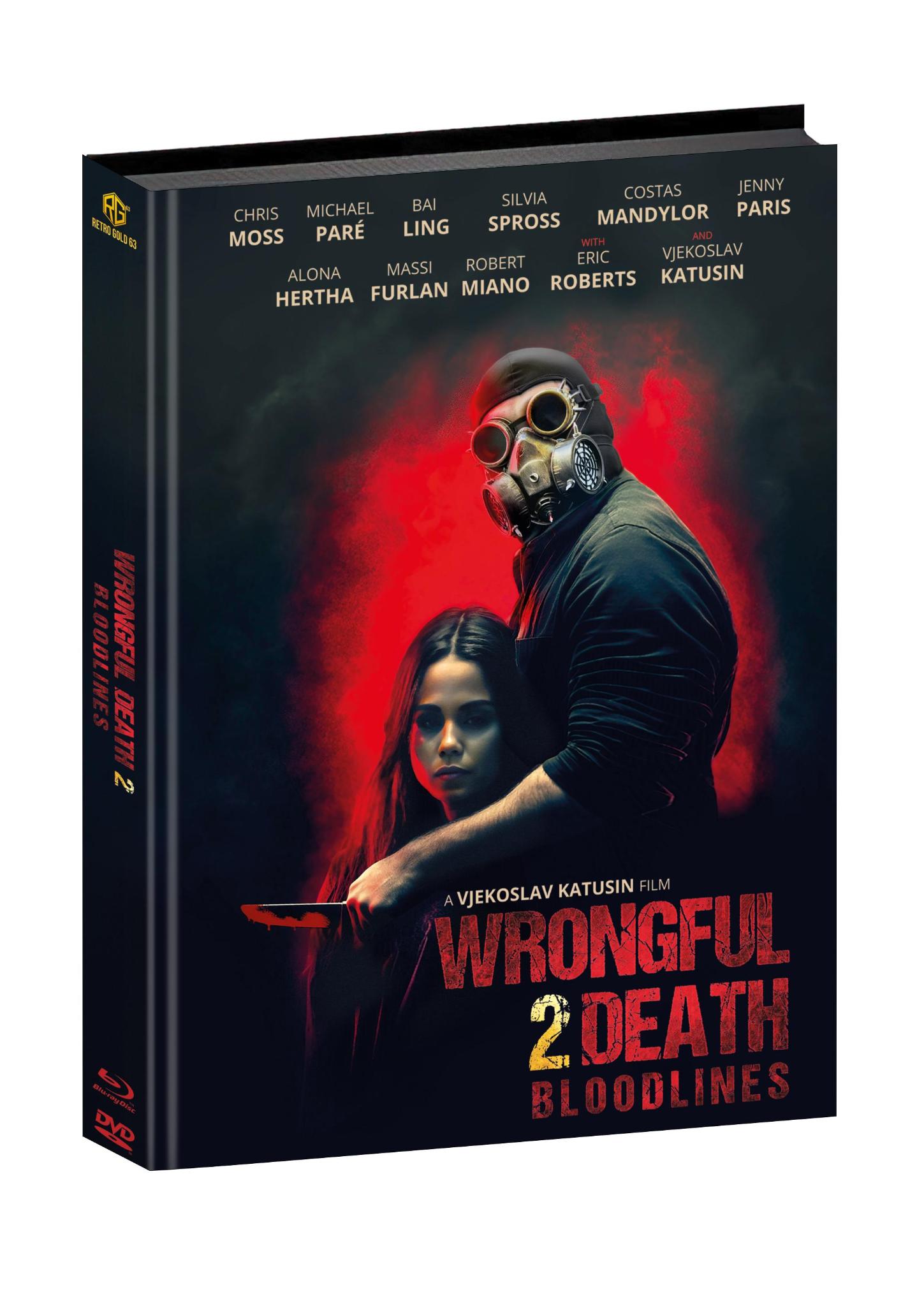 Wrongful Death 2 Mediabook Wattiert Cover D
