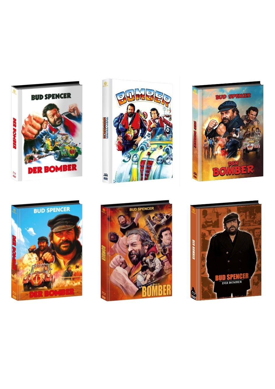 Der Bomber Mediabook Full Set Cover A,B,C,D,E,F