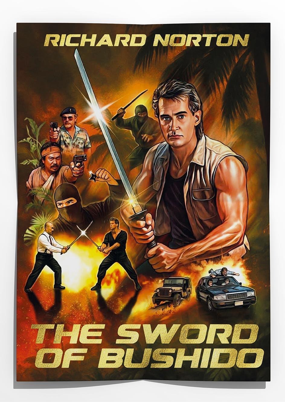 Sword of Bushido aka Karate Champ Year of the Dragon Edition Mega Mediabook Cover C