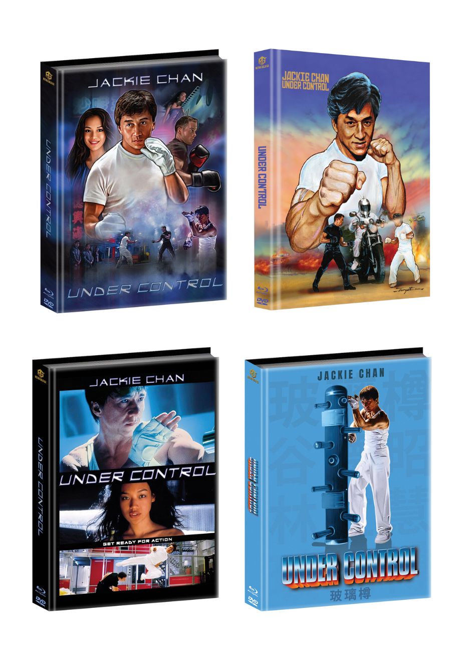 Under Control Mediabook Wattiert Cover A,B,C,D