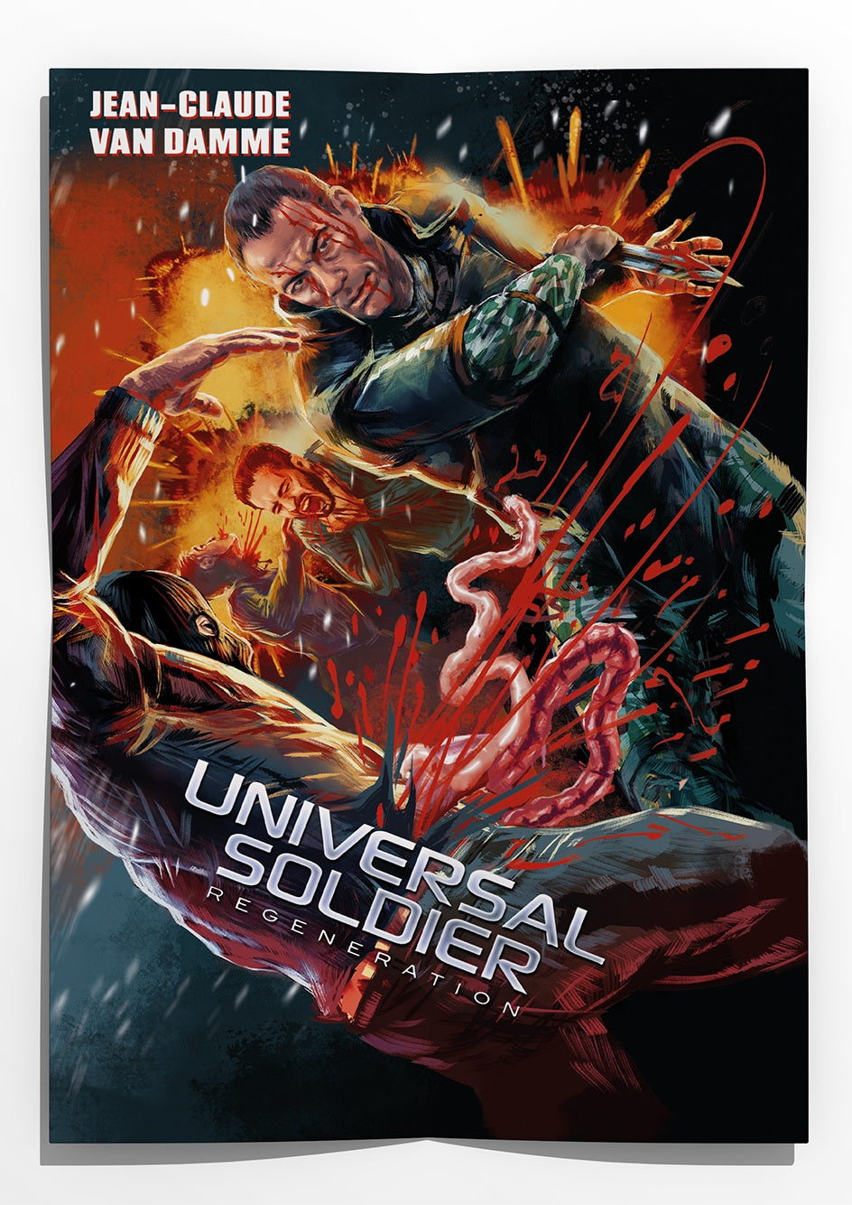 Universal Soldier: Regeneration Mediabook Wattiert Cover F