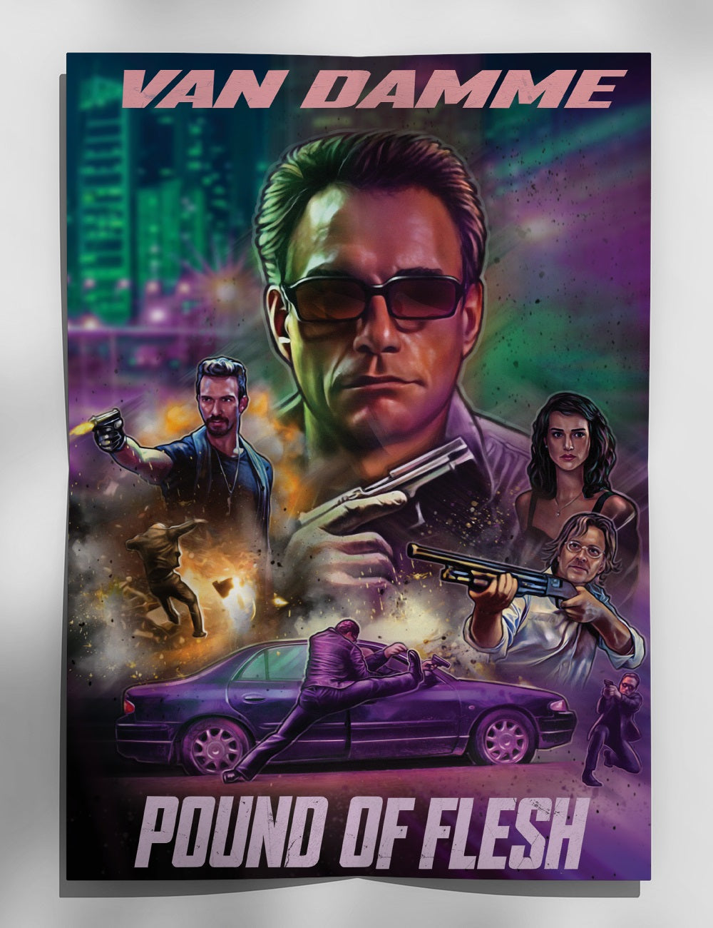 Pound of Flesh Mediabook Wattiert Cover A,B,C,D