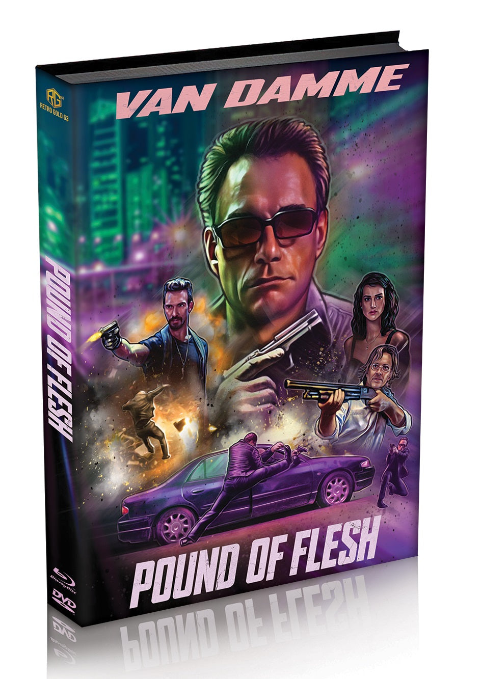 Pound of Flesh Mediabook Wattiert Cover A