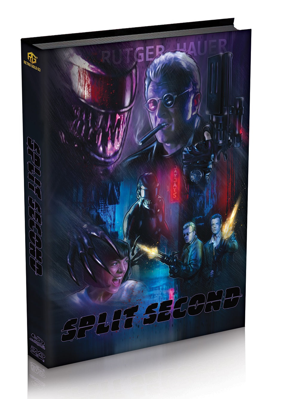 Split Second Mediabook Wattiert Cover A