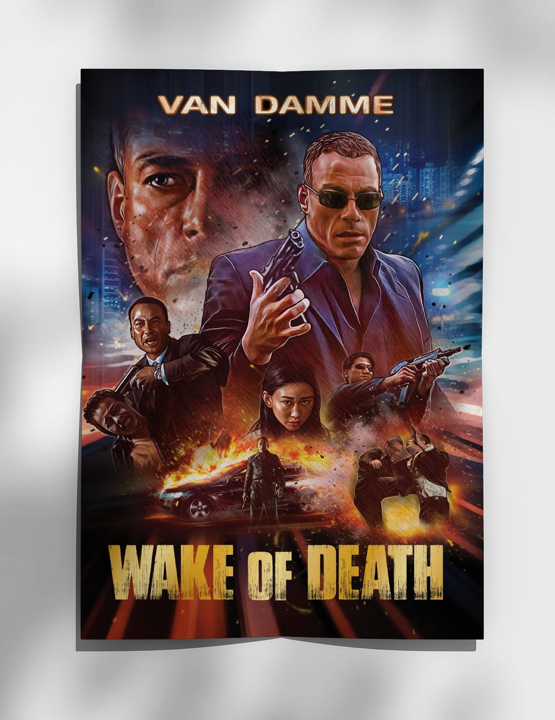 Wake of Death Mediabook Wattiert Cover C
