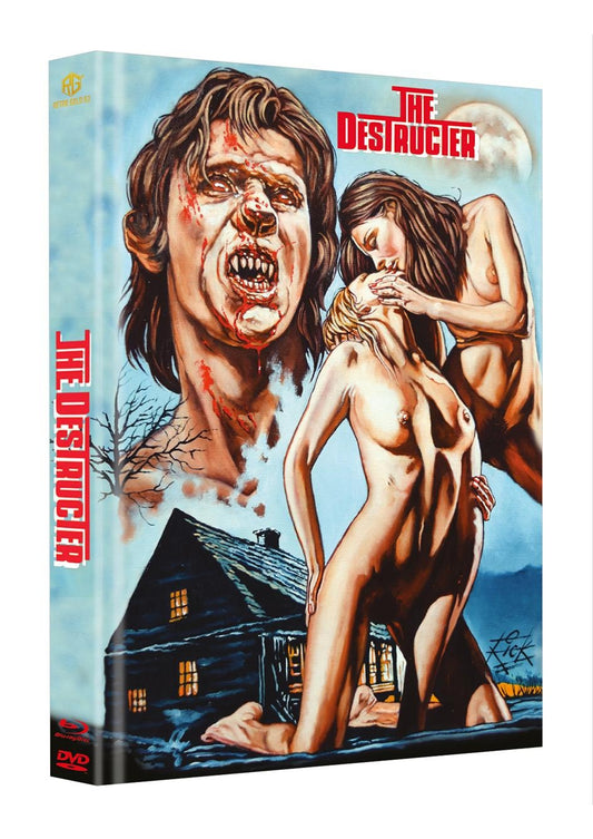 The Destructer Mediabook Unwattiert Cover B