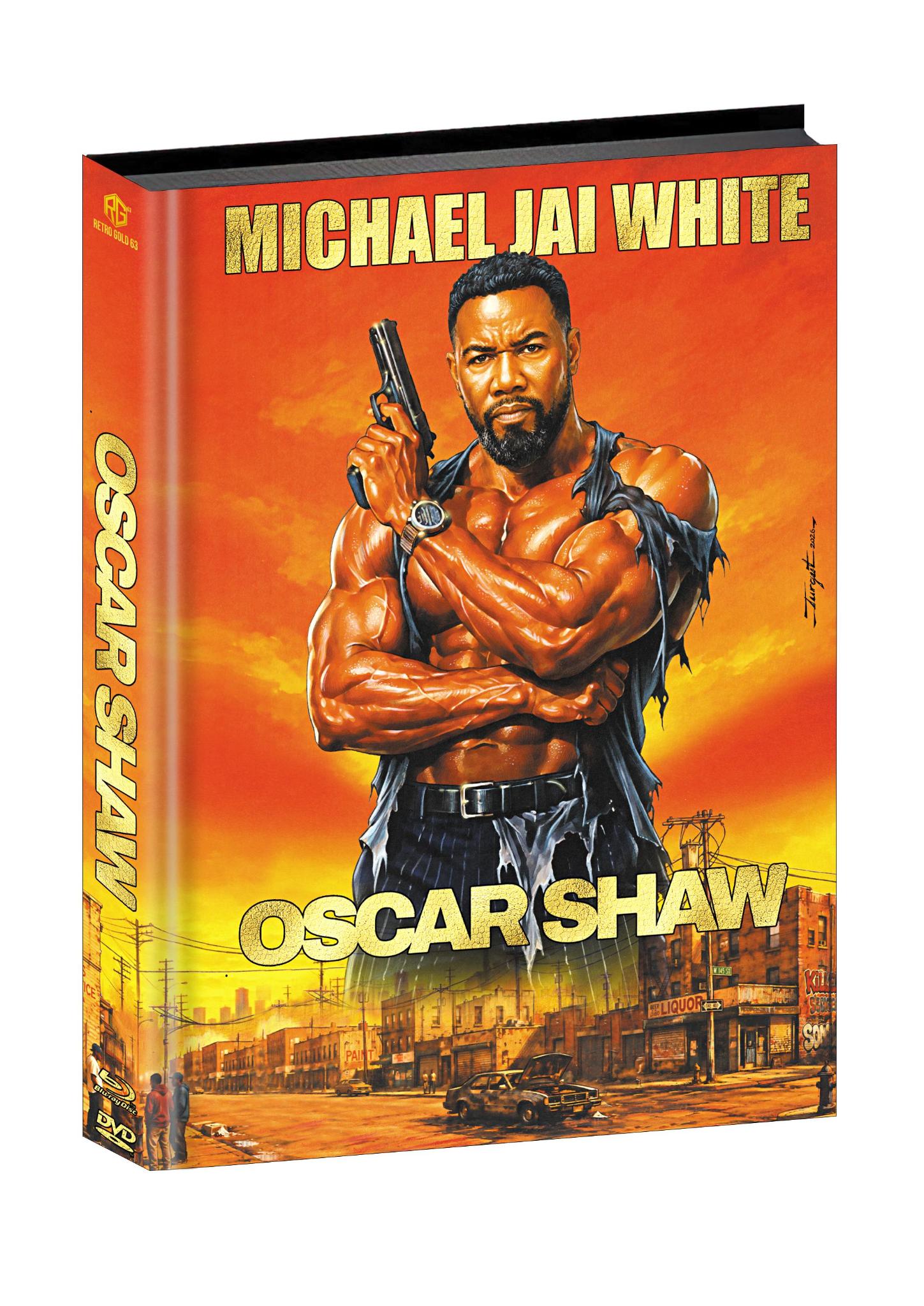 Oscar Shaw Mediabook Wattiert Cover A