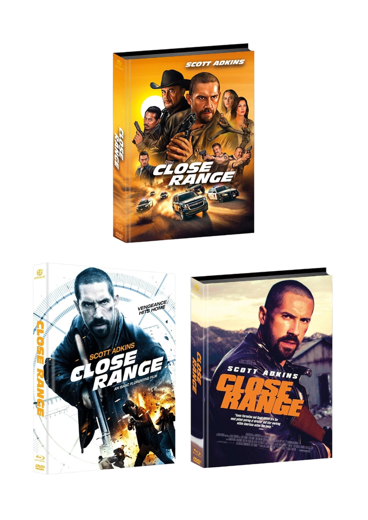 Close Range Mediabook  Cover A,B,C