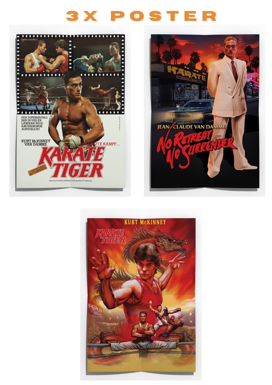 Karate Tiger Year of the Dragon 4 Disc Edition Mega Mediabook Cover F