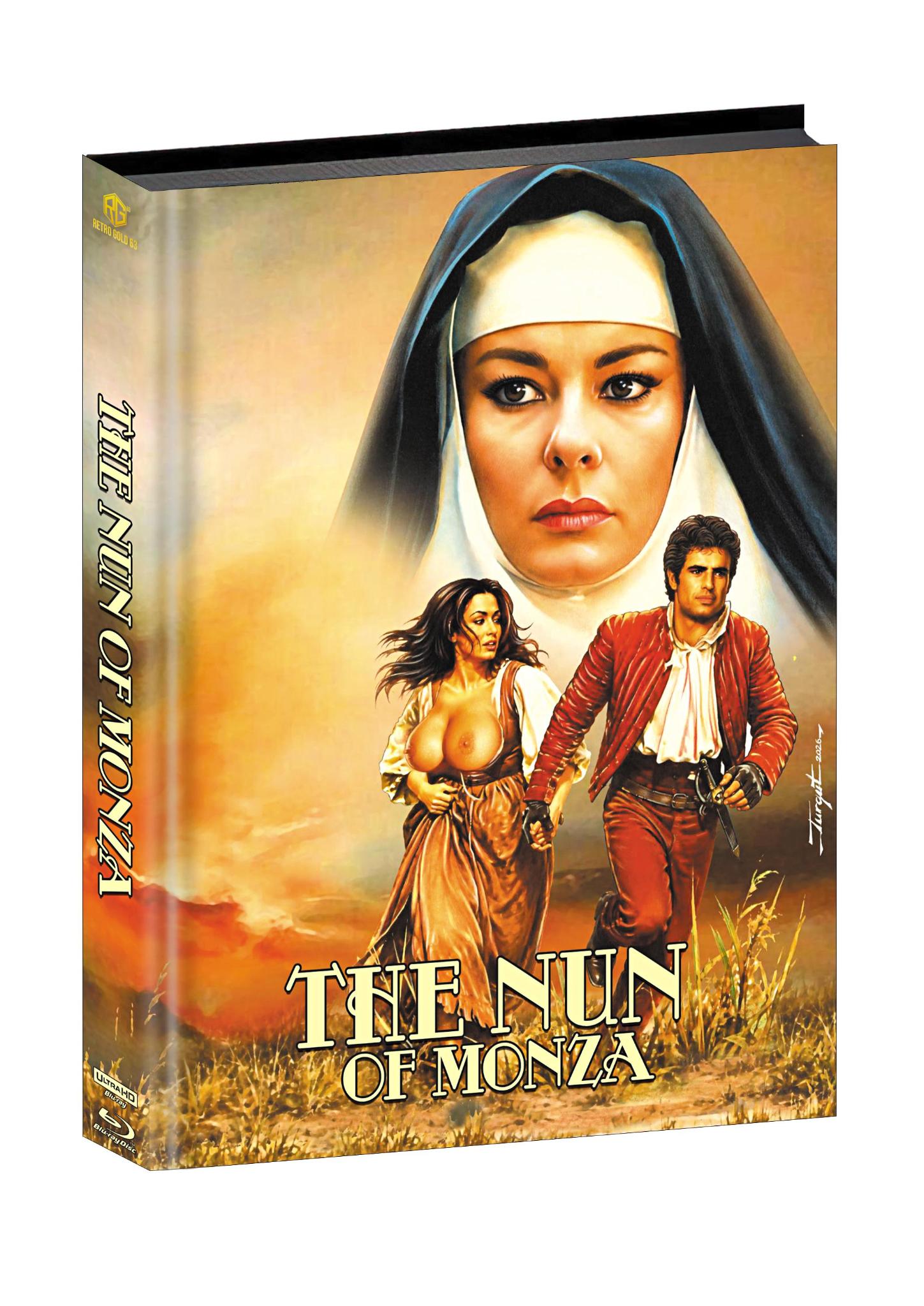 Die Nonne von Monza 4K UHD + Blu ray Mediabook Wattiert Cover D
