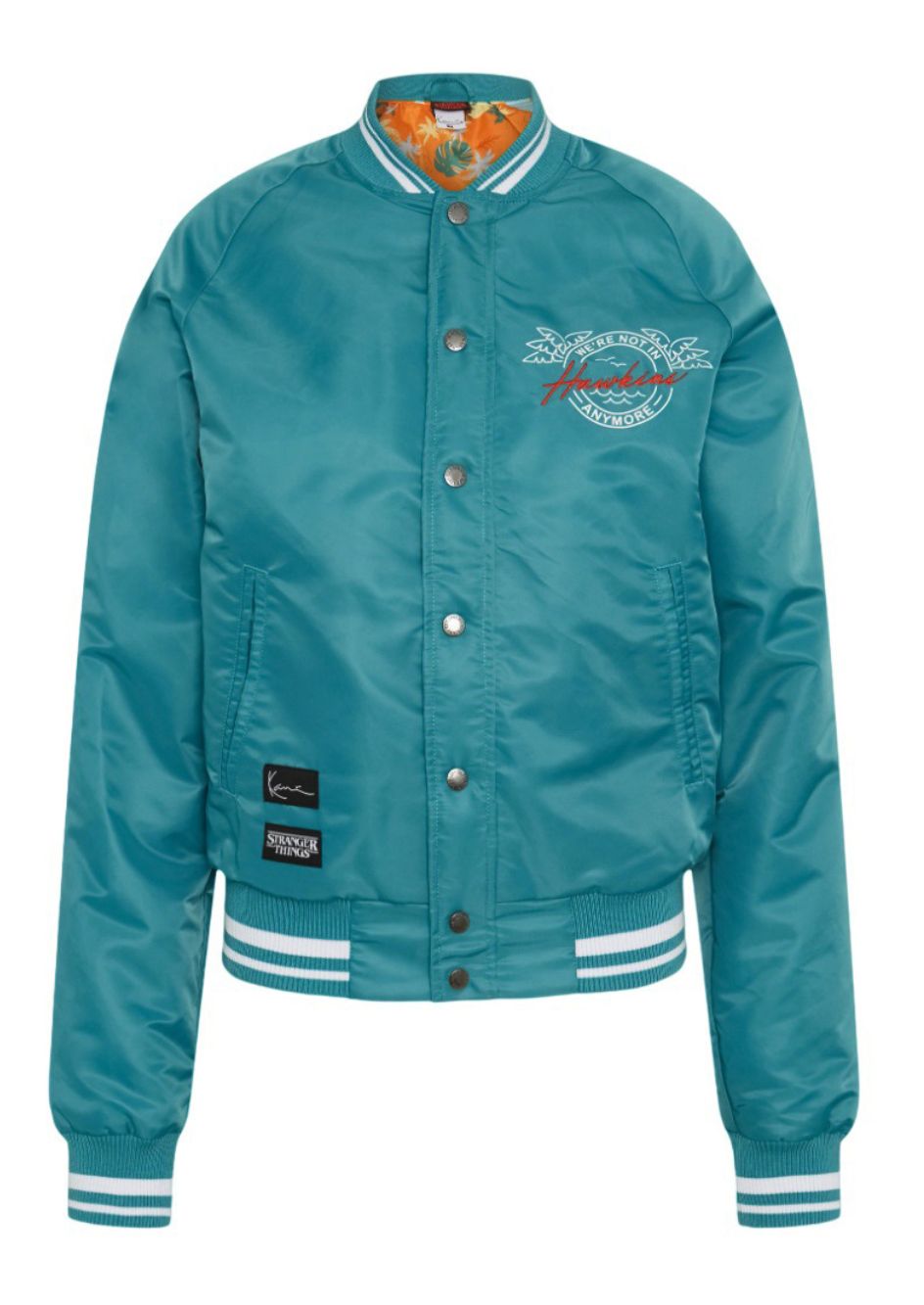 Karl Kani x Stranger Things bomber jacket, size M