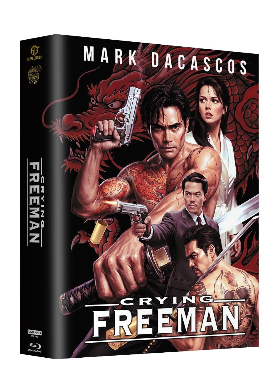 Crying Freeman Year of the Dragon 3 Disc Edition Mega Mediabook Cover A