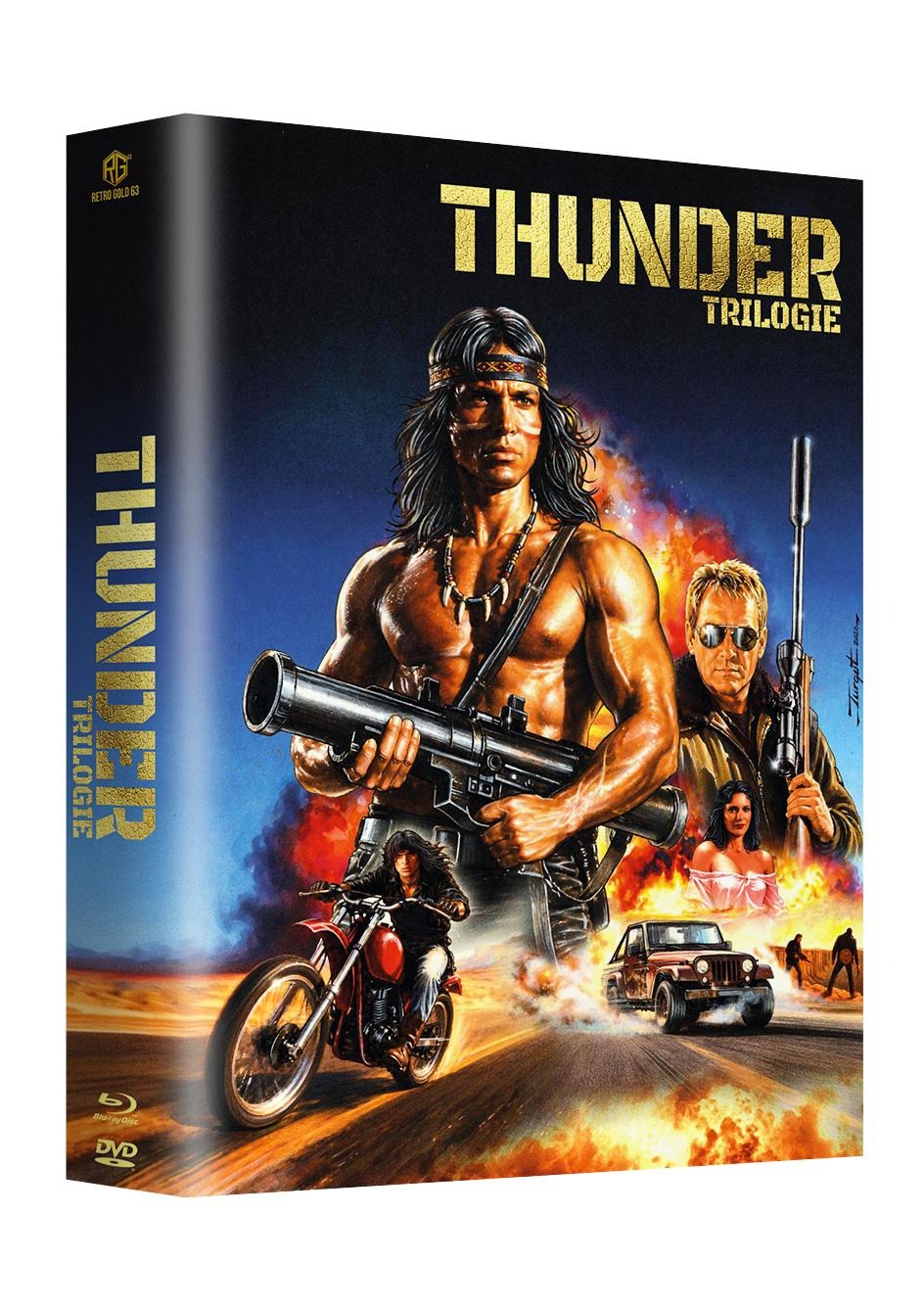 THUNDER Trilogie (6 Disc Edition) Mega Mediabook Cover A