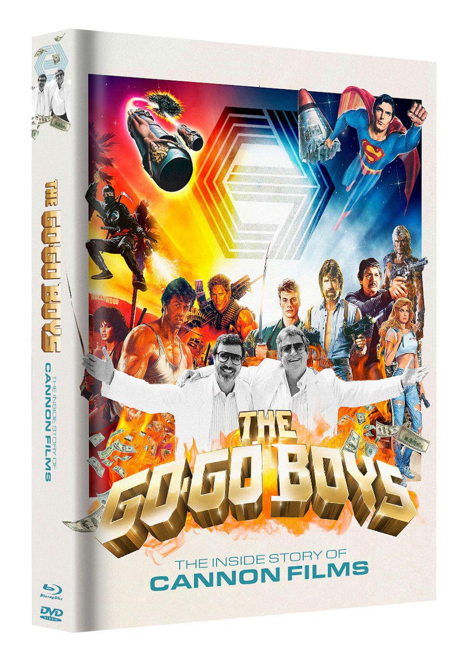 Go-Go Boys: The Inside Story of Cannon Films Mediabook Cover A