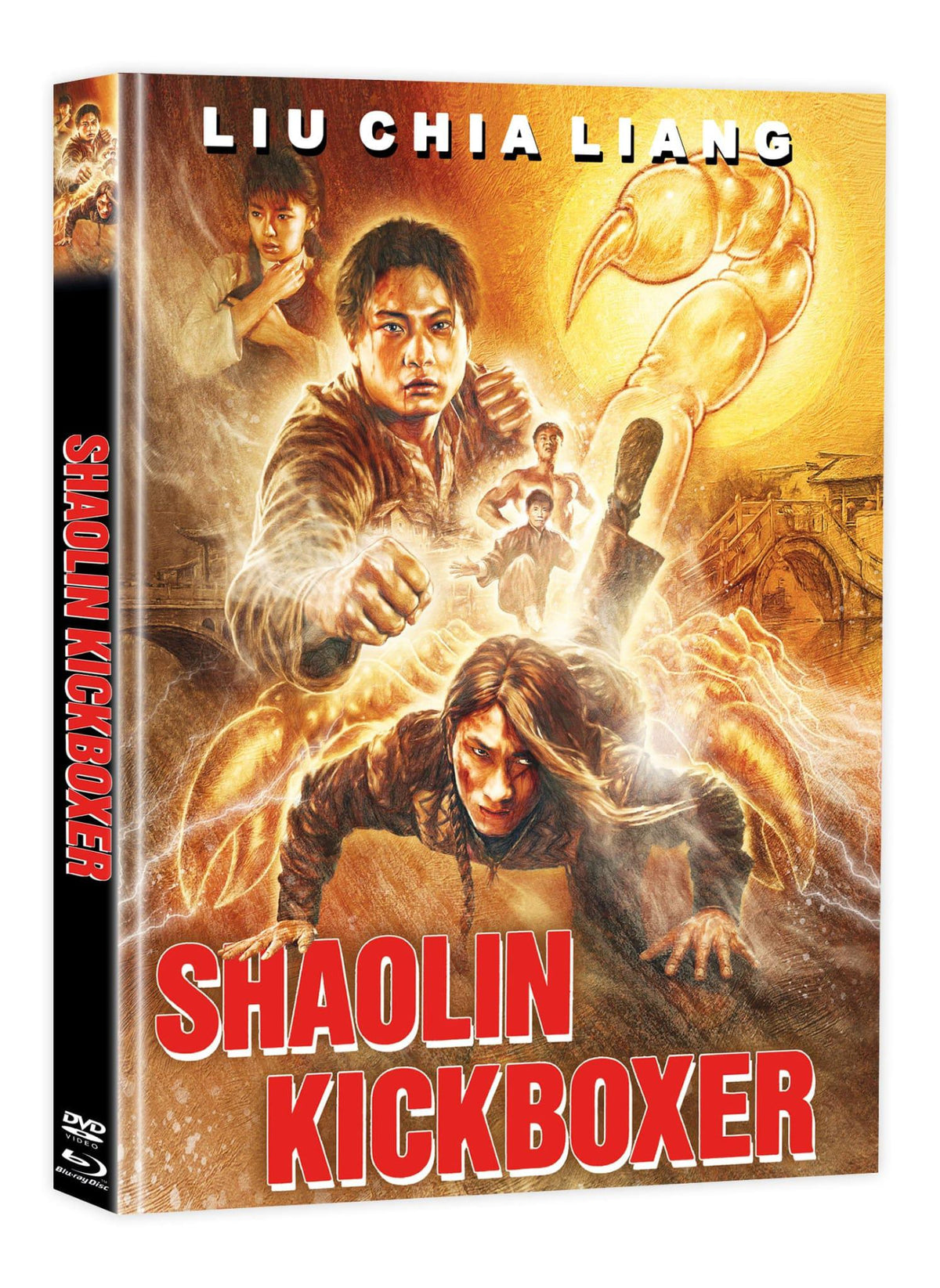 Shaolin Kickboxer Mediabook Cover A