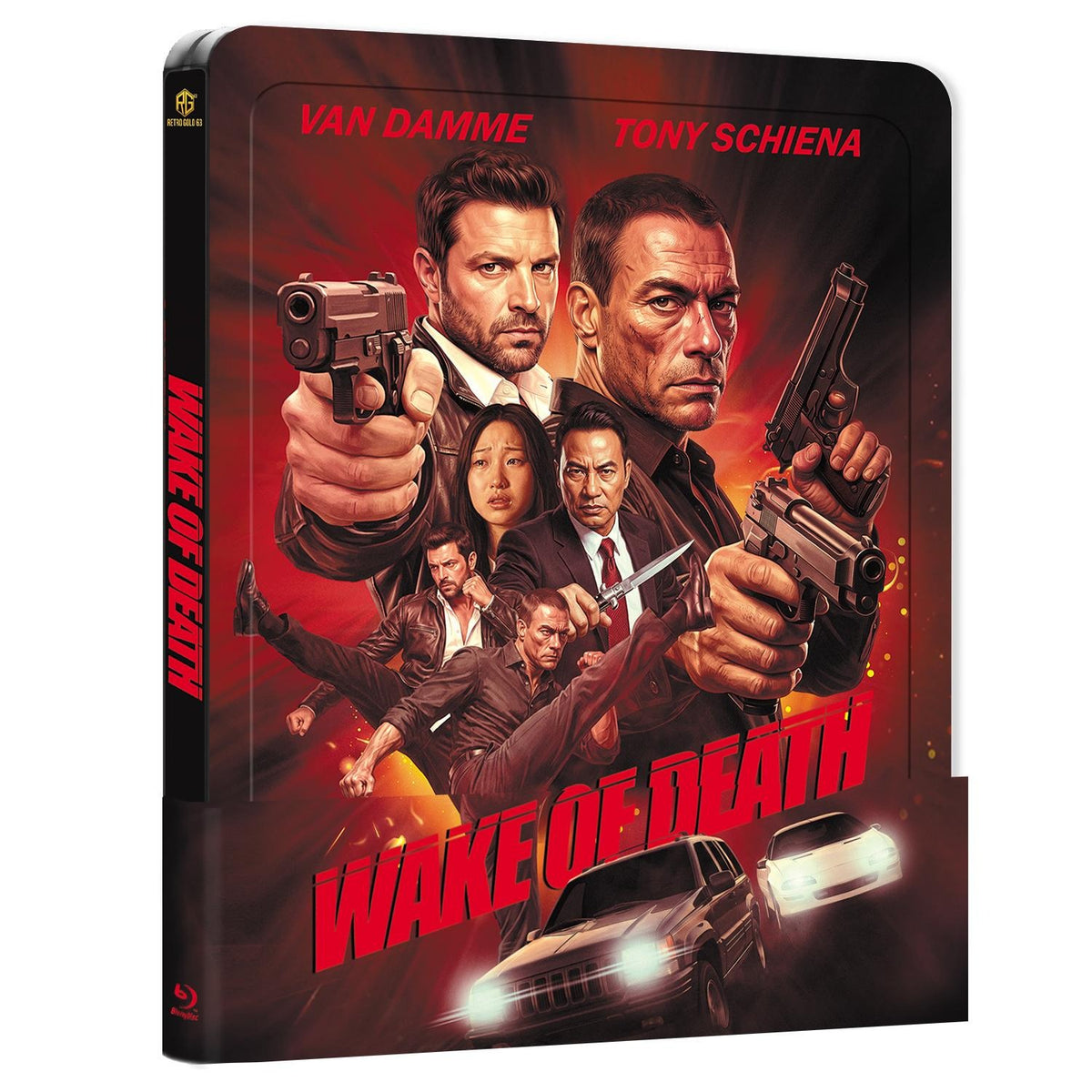 Wake of Death Steel Premium Book mit Prägung Variante A mit Quarterslip