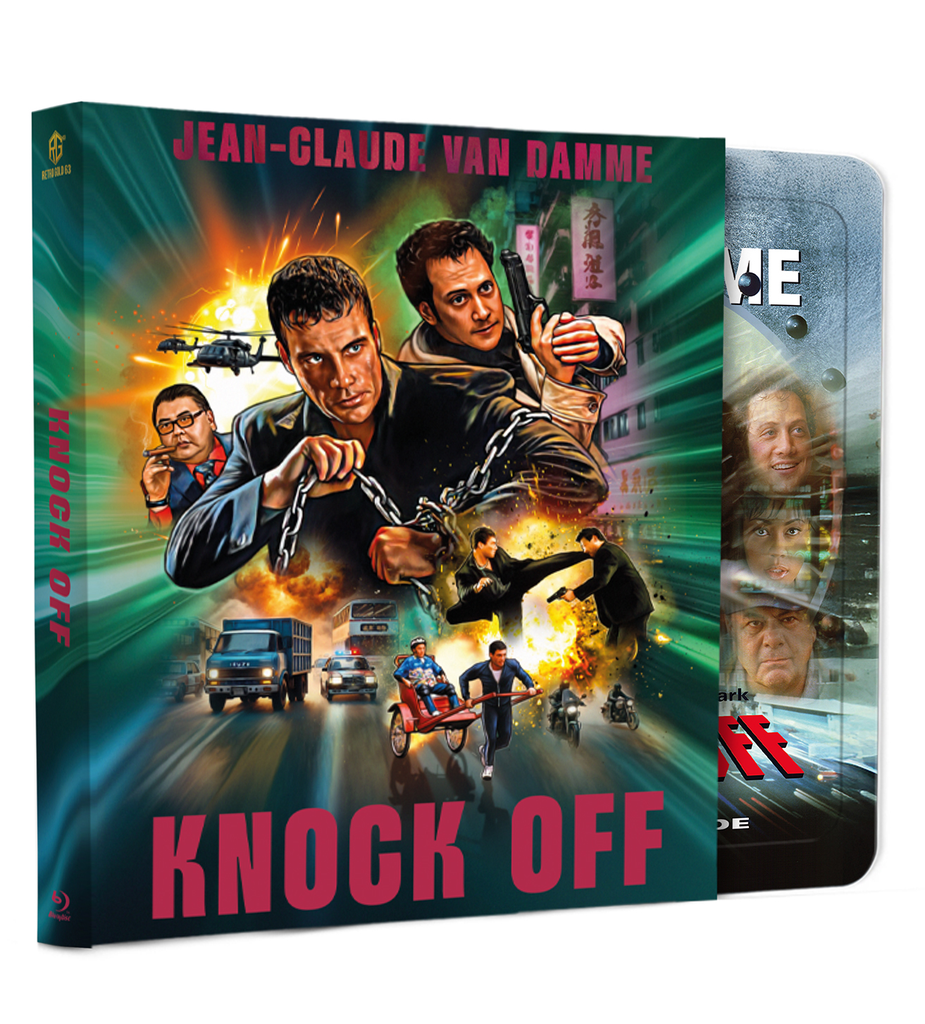 Knock Off Steel Book mit Prägung Variante B mit Schuber