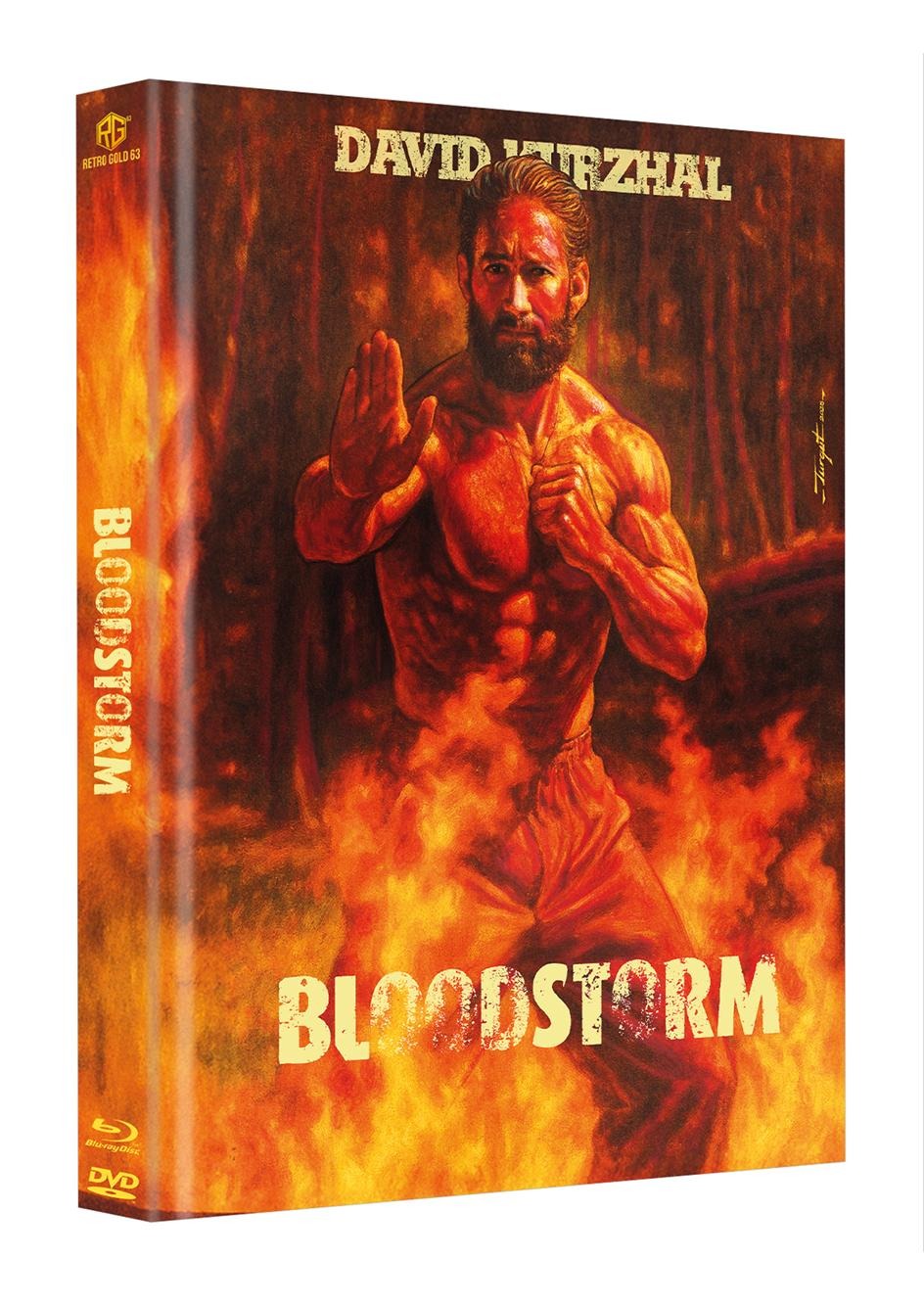 Bloodstorm (2025) Mediabook Unwattiert Cover B