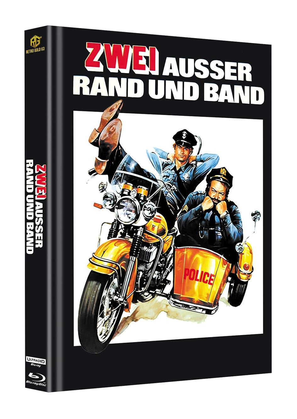 Zwei Ausser Rand und Band 4K UHD + Blu ray  Mediabook Unwattiert Cover B