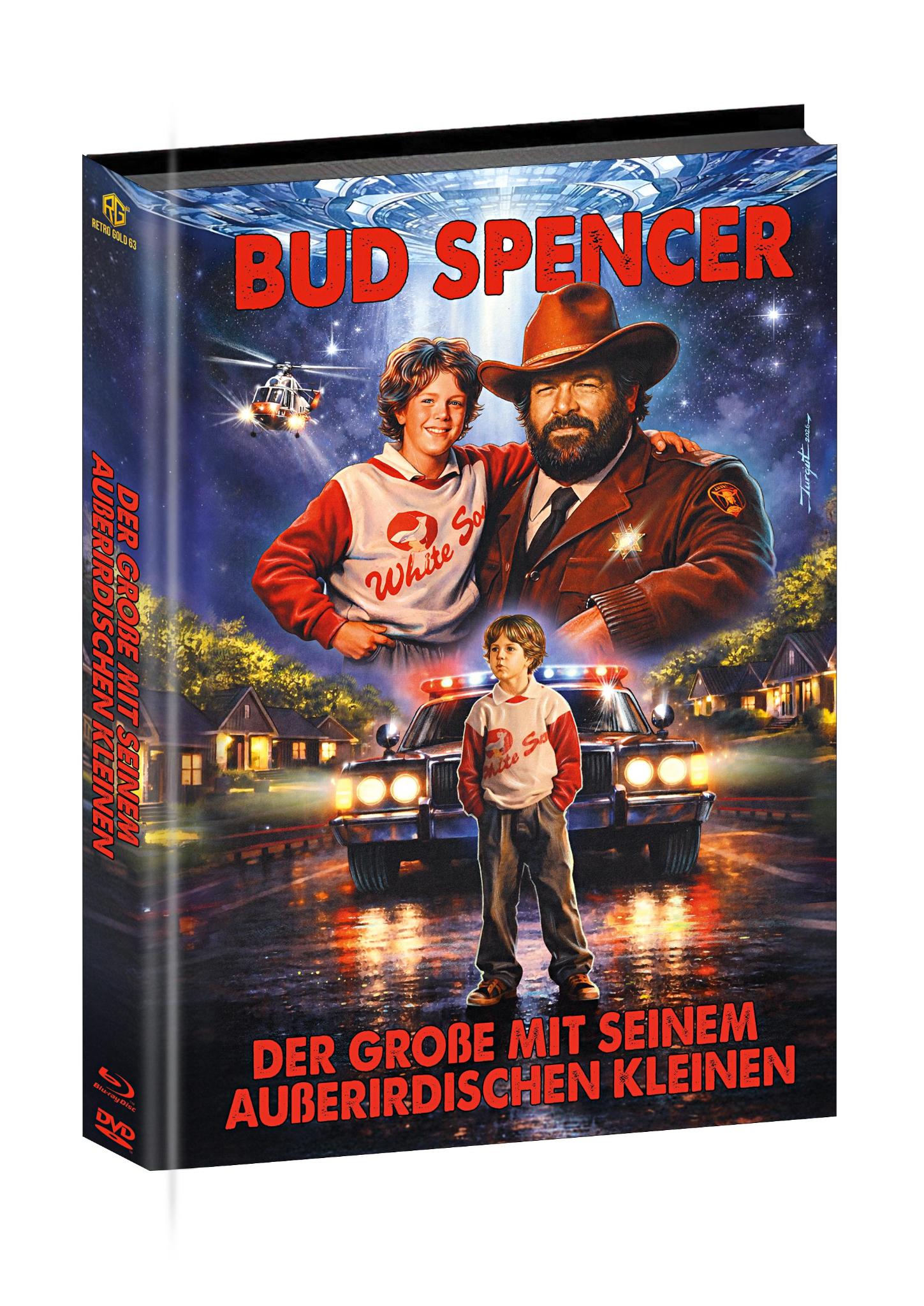 Der Große mit seinem außerirdischen Kleinen Mediabook Wattiert Cover B