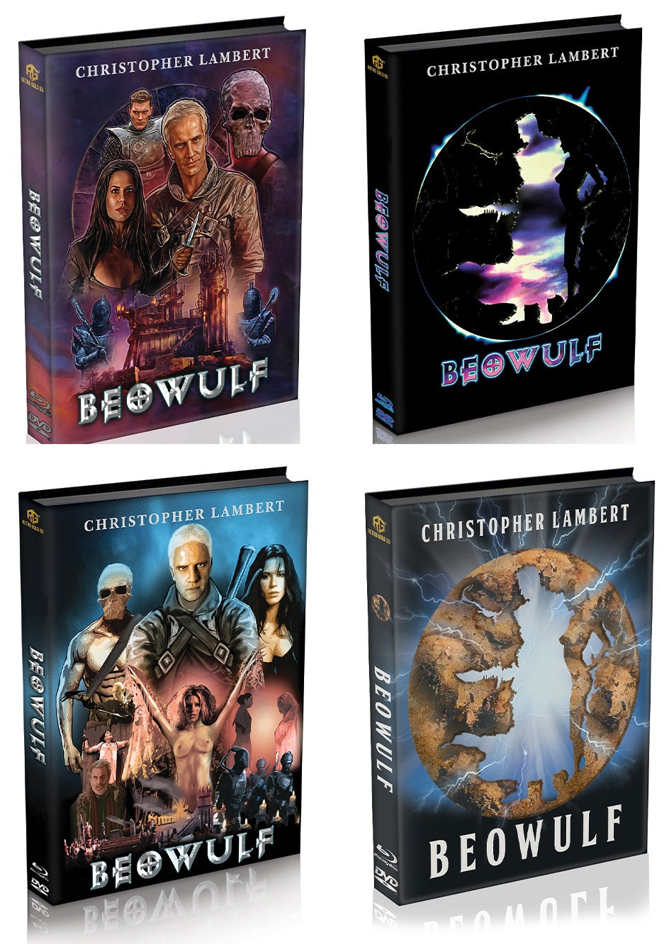 Beowulf Mediabook Wattiert Cover A,B,C,D