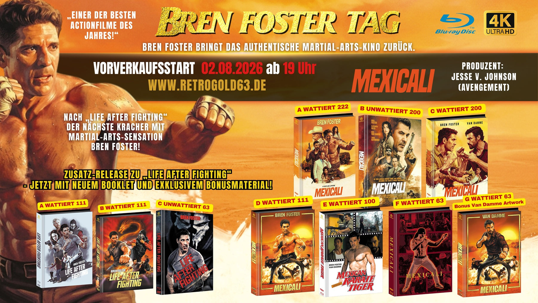Bren Foster Tag - Mexicali ab 02.08. bei Retro Gold 63