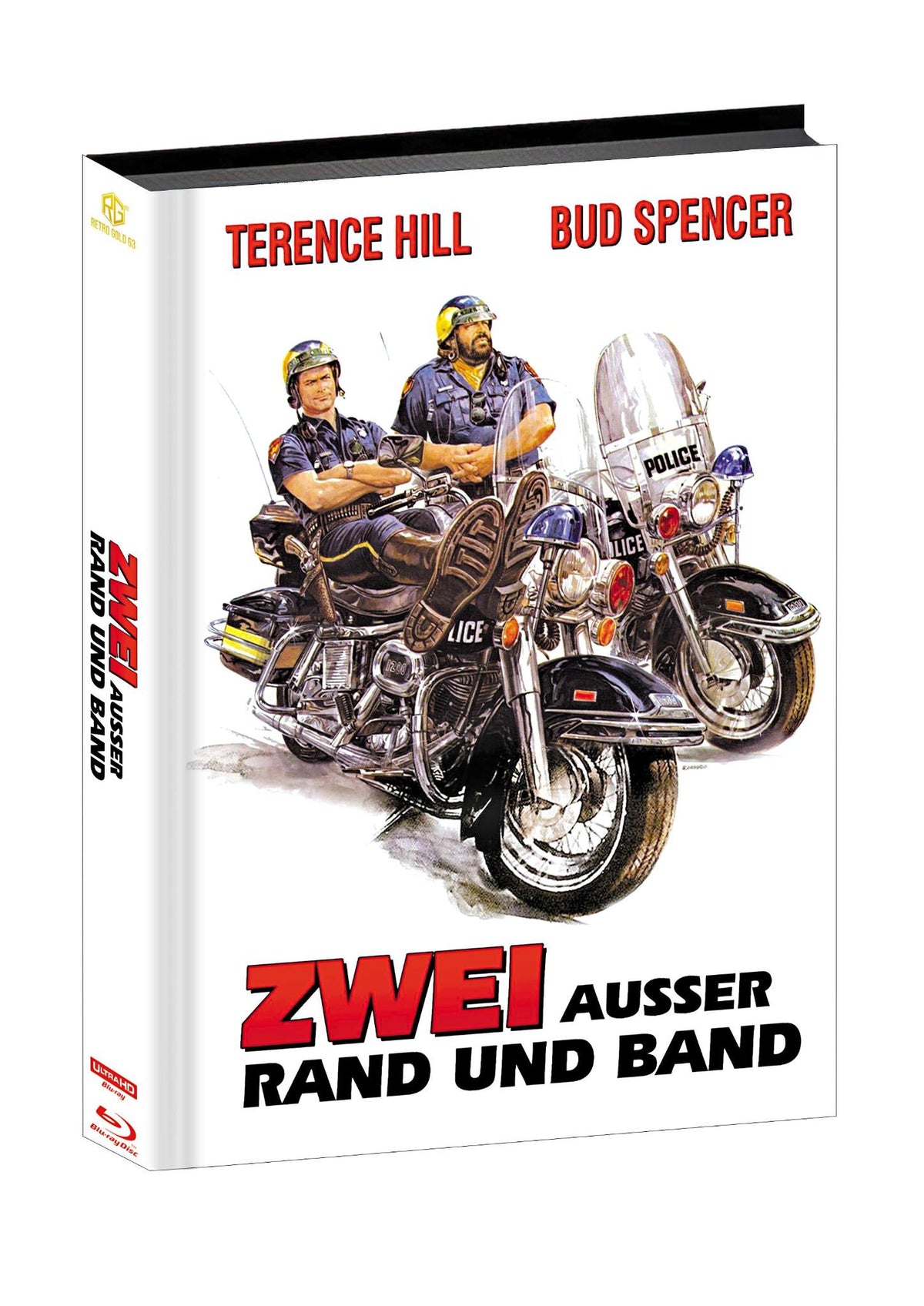 Zwei Ausser Rand und Band 4K UHD + Blu ray  Mediabook Wattiert Cover C