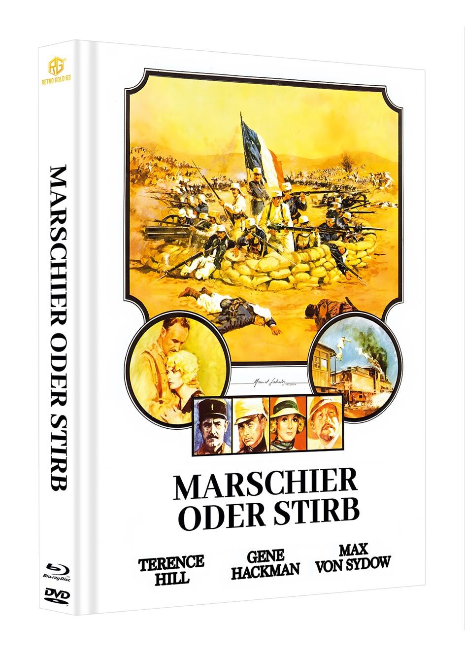 Marschier oder stirb Mediabook Unwattiert Cover C