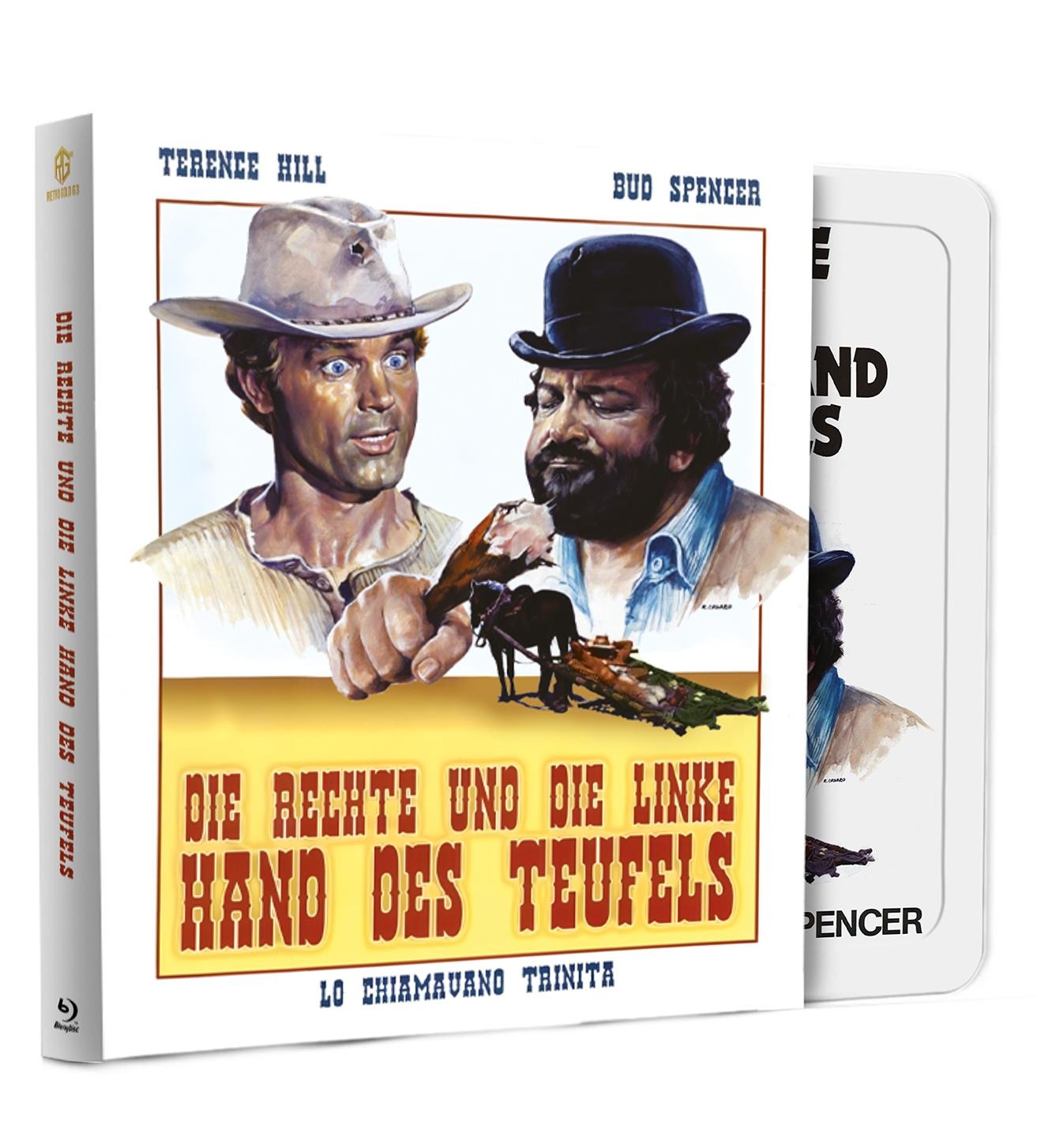 Die Rechte und die Linke Hand des Teufels Steel Book mit Prägung Variante C mit Schuber