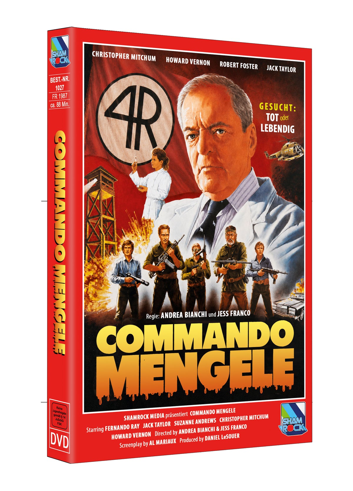 Jess Franco's Commando Mengele  DVD Hartbox