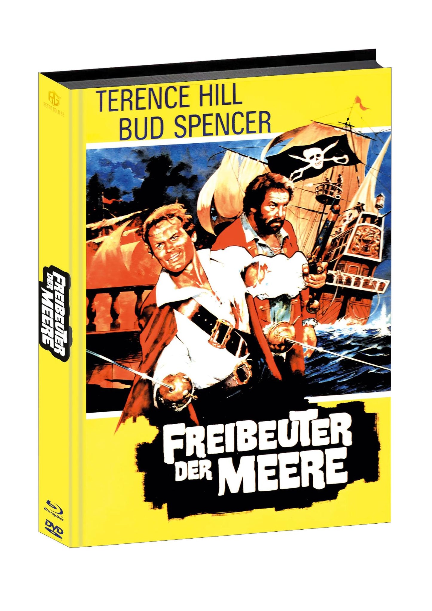 Pirates of the Seas Mediabook Padded Cover A