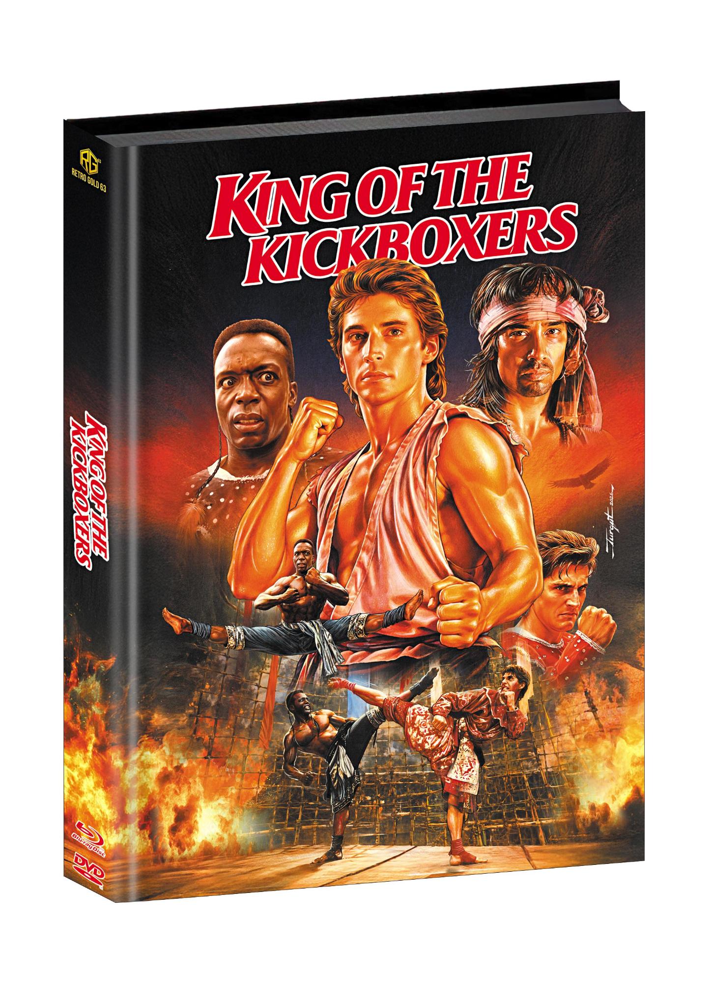 Karate Tiger 5 King of the Kickboxers Mediabook Wattiert Cover A
