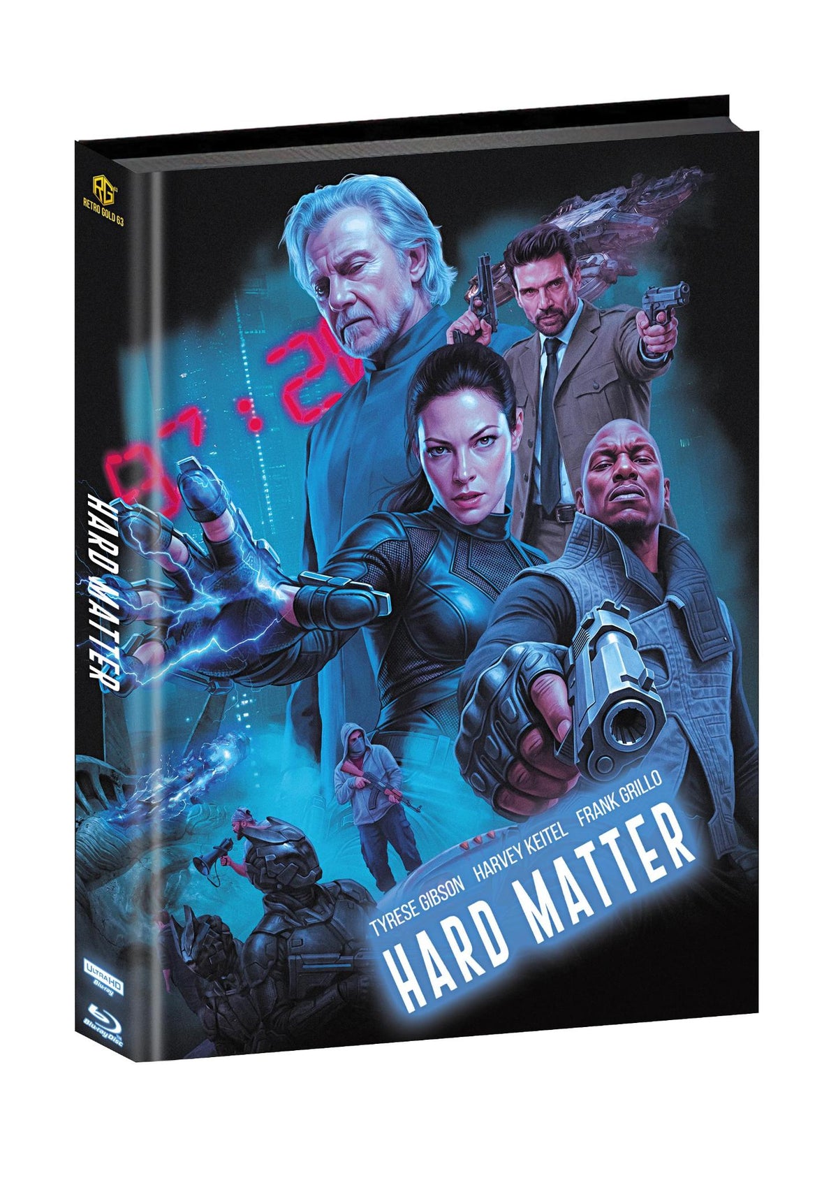 KILL CODE aka HARD MATTER 4K UHD + Blu ray Mediabook Wattiert Cover A