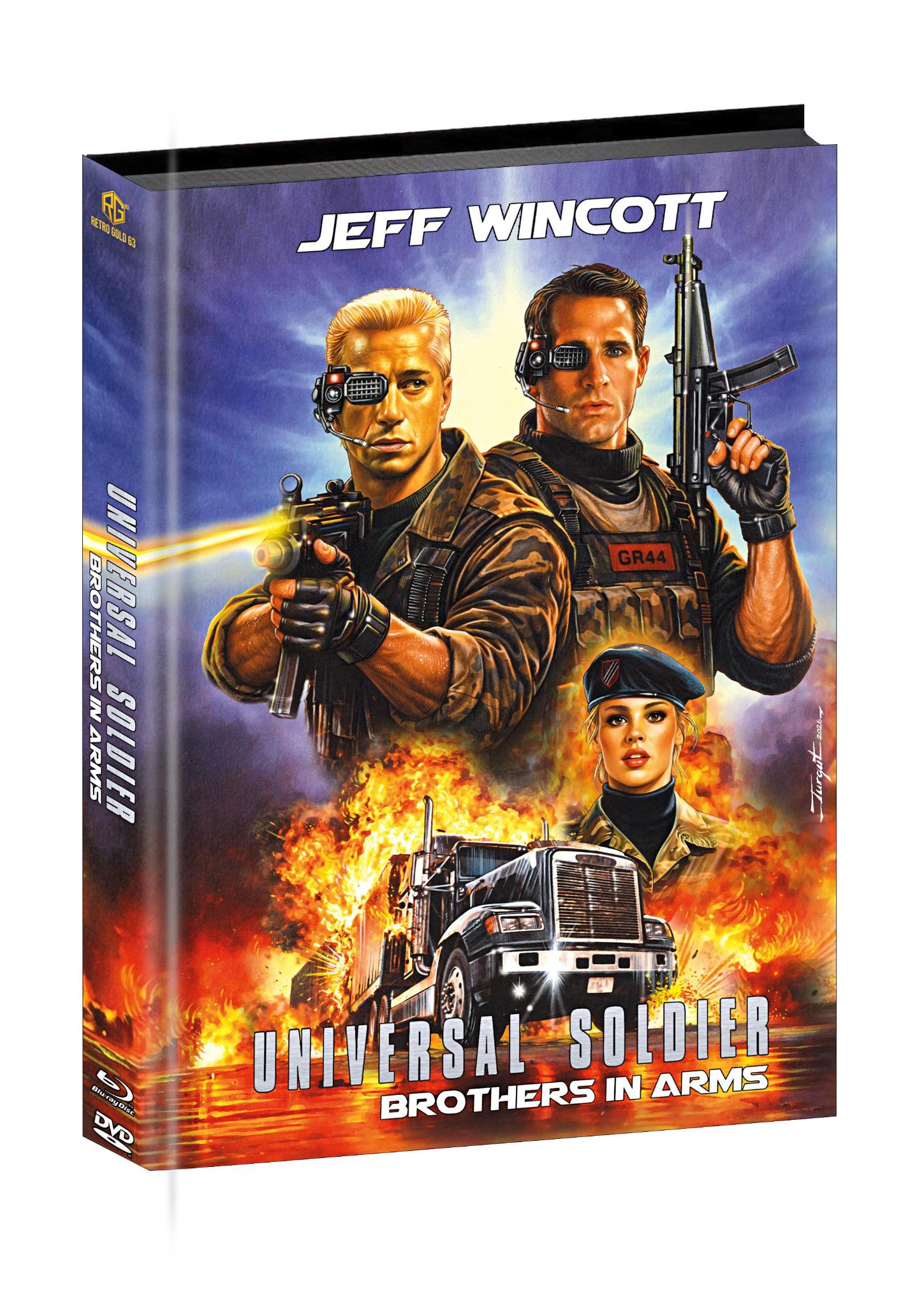 Universal Soldier : Brothers in Arms Mediabook Wattiert Cover A