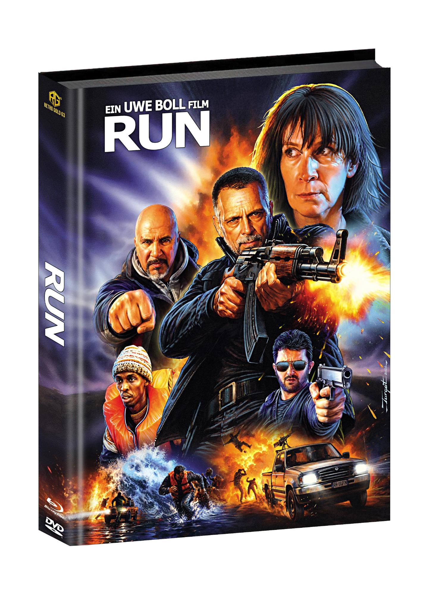 RUN Mediabook Wattiert Cover A